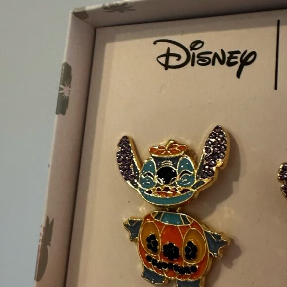 BaubleBar X Disney Stitch Halloween earrings NIB - Picture 4 of 8